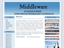 Tablet Screenshot of middleware-conference.org